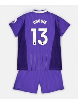 Otroški Nogometna dresi replika Tottenham Hotspur Destiny Udogie #13 Tretji 2026-27 Kratek rokav (+ hlače)
